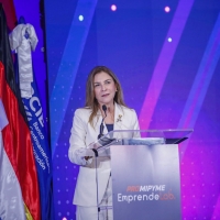 Carolina Mejía destaca innovación, productividad y apoyo a las mipymes durante EmprendeLAB 2026